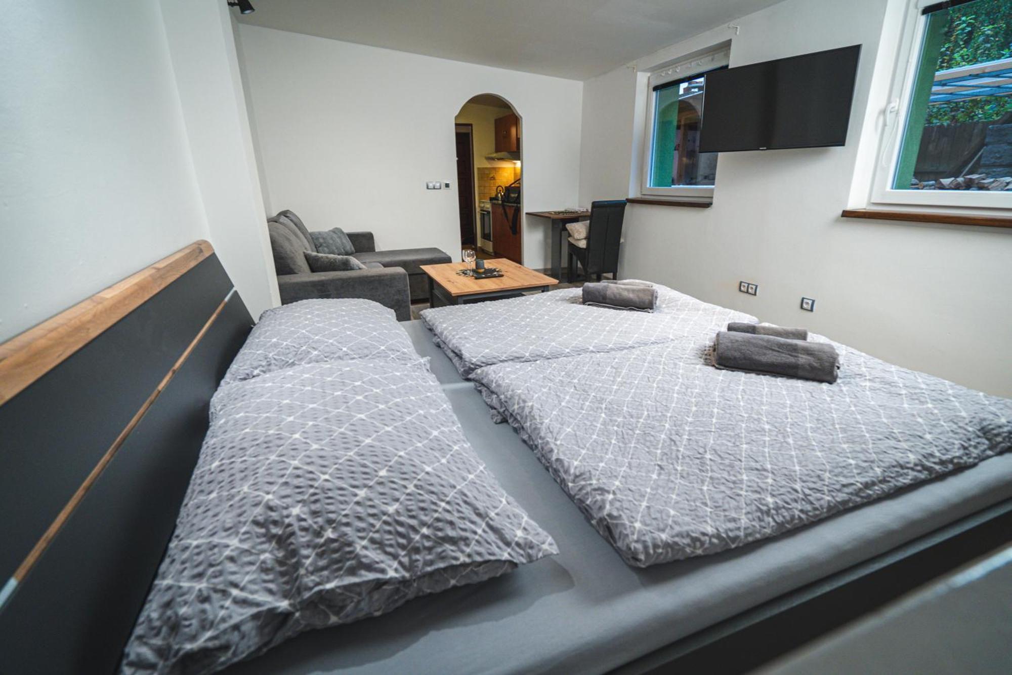 Apartmany V Podzamci นาคอด ภายนอก รูปภาพ